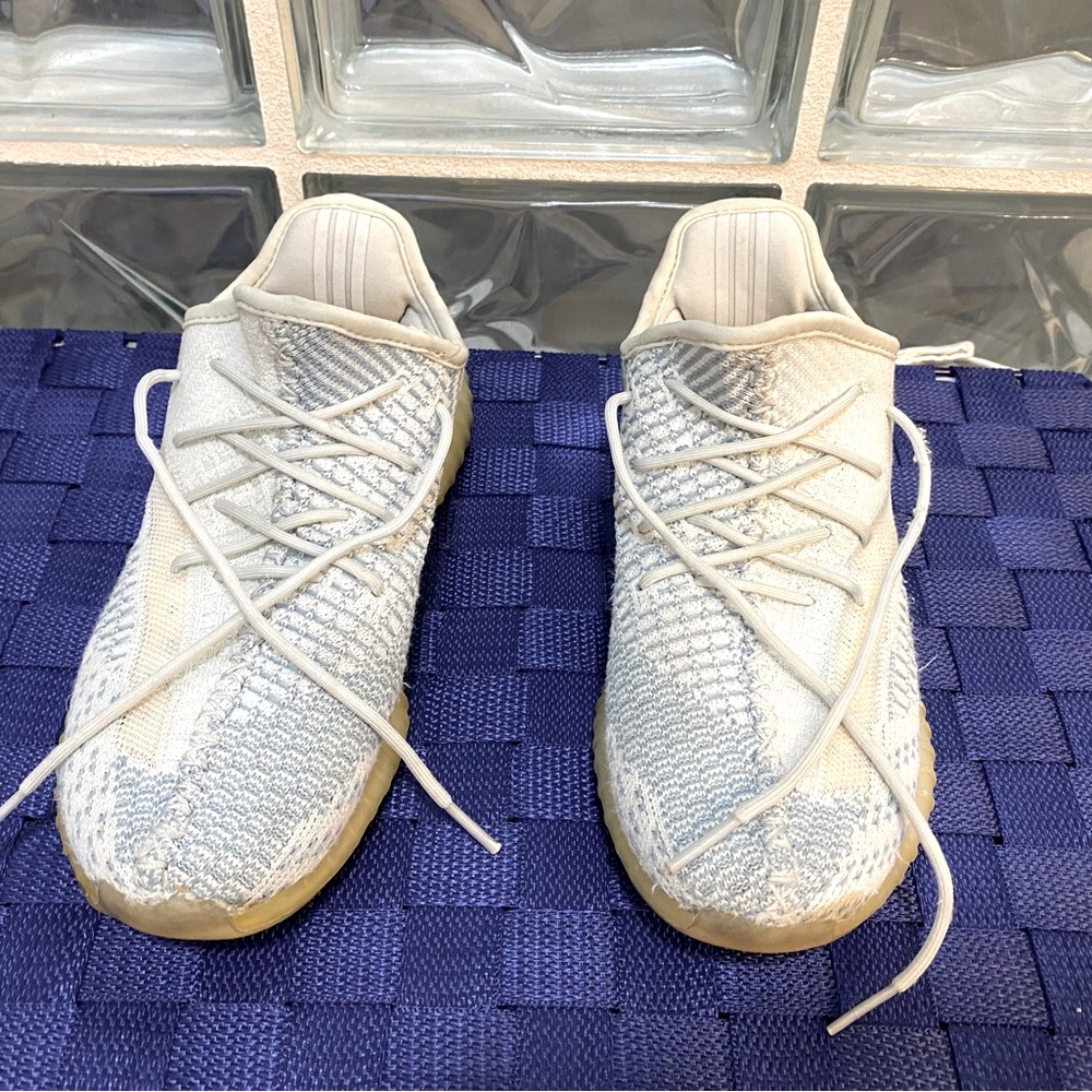 Adidas Yeezy Boost 350 V2 Cloud White Kids US Preschool Size 3 Kids Preo…
